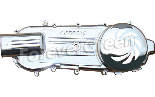 CH021A Chrome Left Cover (Logo)